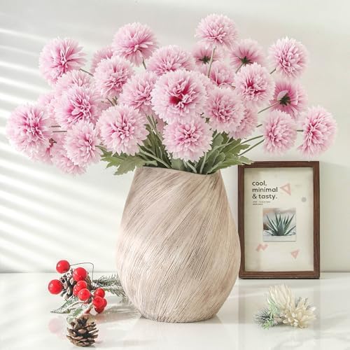 ALMA Minimalist Ceramic Vase, 8'' Modern Flower Vase for Seasonal Decorator - Image 2