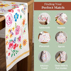 Maison d' Hermine Table Runner 100% Cotton 14.50" x 108" (Double Layer) - Image 5
