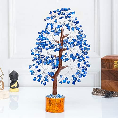 Crocon® Lapis Lazuli Crystal Tree of Life Birthday Gift for Men, Dad 10-12" - Image 6