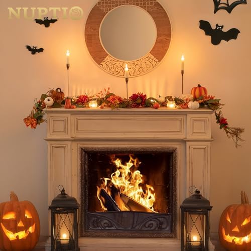 NUPTIO Fall Garland with Sunflower Pumpkin: 6ft Fall Decor for Thanksgiving - Image 3