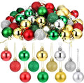 Boao 96 Pcs Mini Christmas Balls Tree Ornament, Classic, 1.57 Inch by Boao