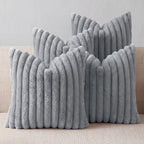 Dark Gray Throw Pillow Covers 20 x 20 Set of 4, Cute Boho Throw Pillow Cover for Couch/Bed, Decorative Pillows Covers for Sofa/Bed, Accent Pillow Covers for Living Room, Rustic/Home/Room Decor by Unknown