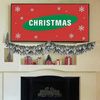 2 Pack 6Ft Flocked Christmas Garland, Snowy Cedar Garland - Image 5