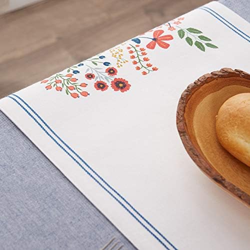 DII Table Top Décor Collection Spring & Summer Table Runner, 14x72, Flower Garden - Image 4