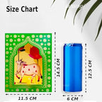 Divyakosh Paper Deep Dwar (Pack of 4) with LED Candles | Jharokha Style Home Décor Item, Ganpati Diwali Decor, Pooja/VAR Laxmi Decoration | Wall Decor, Stairs Decoration, Easy DIY Craft | - Image 3
