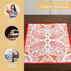 Maison d' Hermine Placemats Set of 4 Reusable 100% Cotton (13"x19") - Image 3