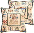 patdrea Designer Velvet Throw Pillow Cover,Set of 2,18"x18"-HerbertD by patdrea