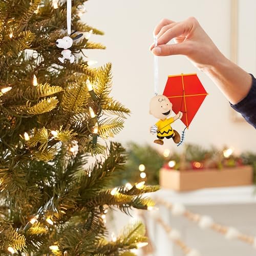 Hallmark Peanuts Christmas Ornaments (Charlie Brown and Snoopy) Set of 2 - Image 2