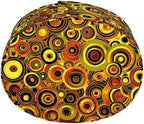 Sarah's Hat Boxes – Orange circles Decorative Gift Box | Elegant Reusable Storage Boxes for Gifts, Keepsakes, Jewelry, or Special Items | Unique Printed Design - Image 4