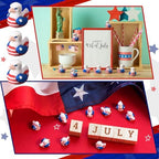 Soulchen 100 Pcs Mini Patriotic Eagle Duck Figurine Bulk - Image 6