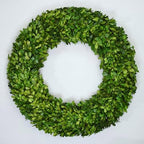 Preserved Boxwood Wreath 24 Inch Oversized – Real Greenery Spring Summer & Year-Round Indoor Décor, Farmhouse Wall Door & Mantel, Fade-Resistant by Unknown