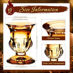 Clear Glass Candlestick Holders Taper Candle Holder Bulk 2.5 Inch Candle Stick Holder for Table Centerpiece Mantel Wedding Housewarming Gift Rustic Vintage Valentines Dinning Decoration - Image 2