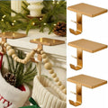 MorningRo 6 Pack 2 in 1 Stocking Holders for Mantle, Brass by MorningRo