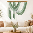 MEIVINES Large Macrame Wall Hanging Boho Tapestry Macrame Wall Art Decor - Image 5
