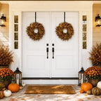 24 Inch Fall Wreaths for Front Door Thanksgiving Decor for Home - Image 2