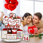 14 Pcs Halloween Tiered Tray Decor Set, Gnome Wood Table Signs (Heart) - Image 5
