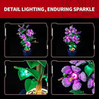 BRIKSMAX 2.0 Light Kit for Lego-Hibiscus -Innovative Led Lighting Compatible with Lego The Botanical Collection 10372 - Not Included Model Set - Image 3