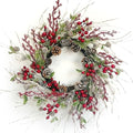 Winter Front Door Wreath 26 Inch Winter Birch by Huashen