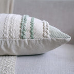 Cethom Boho Throw Pillow Covers 20x20 Inch Set of 2, Sage Green Textured Decorative Couch Pillow Cases for Farmhouse Home Decor, Accent Cushion Cover for Sofa, Bed, Living Room, Bedroom - Image 4