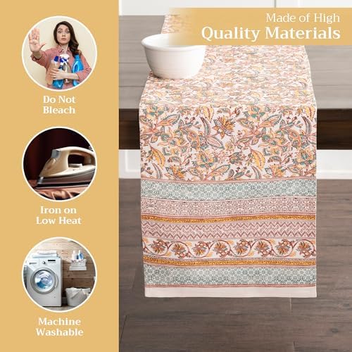 Maison d' Hermine Table Runner 100% Cotton 14.50" x 108" (Double Layer) - Image 3