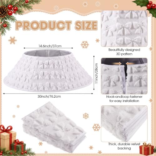Soulchen Faux Fur Christmas Tree Collar - Image 2