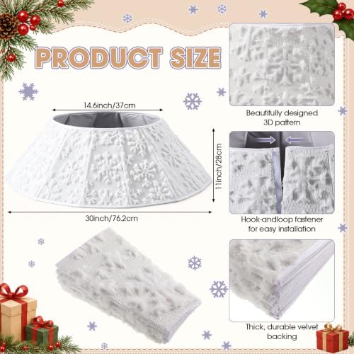 Soulchen Faux Fur Christmas Tree Collar - Image 2