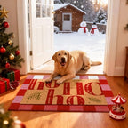 Tinideya 2 Pcs Christmas Layered Doormat Set - Image 4