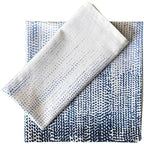 FINGERCRAFT Cloth Napkins Set of 12 Cotton Linen, 20x20 Inch, Blue Ombre - Image 2
