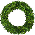 Boxwood Wreath X-Larger 22 inch Preserved Nature Boxwood Wreath Home Decor Stay Fresh for Years for Door Wall Window Party Décor Spring Summer Fresh Green Wreath by BOXWOODWORLD