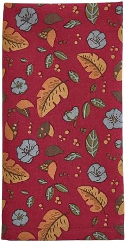 Park Designs Coriander Napkin Set of 4, Red Floral - Image 2