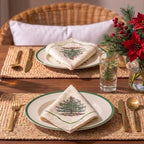 Spode - Napkin Set, Holiday Inspired Home Decor, Set of 4 (Spode Christmas Tree Collection) - Image 5