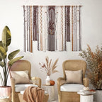 MEIVINES Macrame Wall Hanging Large Boho Tapestry Macrame Wall Art Decor - Image 6