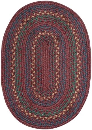 Homespice Jamestown Jute Braided Placemats, Oval 13x19 Set of 4 by Homespice