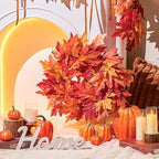 JORNOY 22-Inch Fall Wreaths for Front Door - Image 2