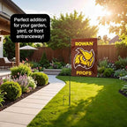 College Flags & Banners Co. Rowan Profs Garden Flag with Pole Stand Holder - Image 4