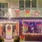 TRWYMZ Christmas Decorations - 16" Christmas Window Silhouette Lights - Image 7