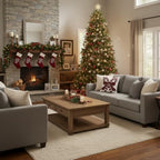 Christmas Candy Cane and Bow Throw Pillow Cover 18 x 18 Set of 2 - Image 6