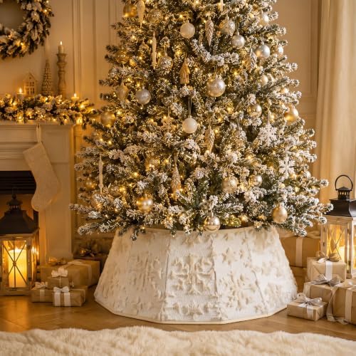 Soulchen Faux Fur Christmas Tree Collar - Image 5