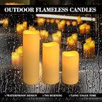 LED Candles 48Pack,Flickering Flameless Design,Operated by Remote with Timer FunctionGreat for Aniversary,Halloween and Christmas - Image 6