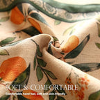 Patdrea Designer Vintage French Linen Table Runner,12"X71"-Palladin A - Image 4