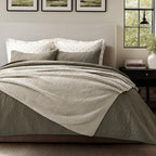 EVERGRACEHOME Chunky Chenille Knit Throw Blanket, 50 x 60, Warm Gray - Image 3