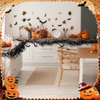 12 Pack Halloween Artificial Eucalyptus Garland 5.84ft Gothic Hanging Vines - Image 5