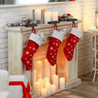Christmas Stocking Holders - Set of 4, Upgraded Weighted Stocking Hangers for Mantle, Sturdy (Black) - Image 4