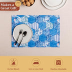 Maison d' Hermine Placemats Set of 4 Reusable 100% Cotton (13"x19") - Image 5