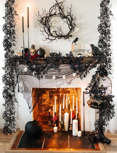 4Pcs Halloween Artificial Hanging Willow Vine Twigs, 5.8 FT - Image 6