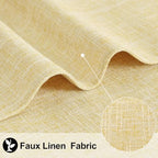 homing Faux Cotton Linen Placemats Set of 8, Cloth Dining Table Mats - Image 2