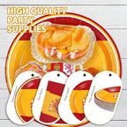 96 Pcs Spain Flag Themed Party Decorations, Serves 24 - Image 6