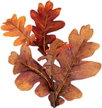 Vickerman 60" Orange Autumn Oak Leaf Garland. It Measures 60 by 9 inches. - Image 4