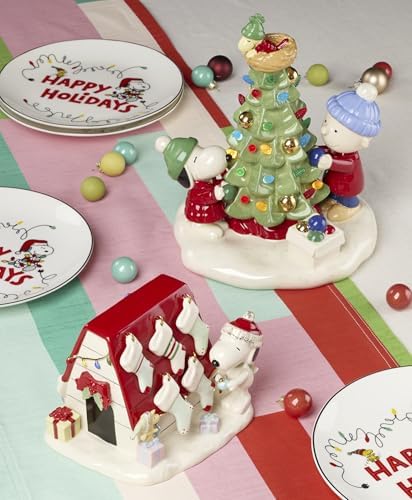 Lenox Peanuts Snoopy Christmas Decor for You Figurine - Image 5