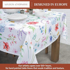 Maison d' Hermine Table Cloth Rectangle Table Reusable 100% Cotton 70"x108" - Image 2